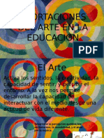 Aportaciones Del Arte A La Educación