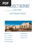 Training Report On CAD NX