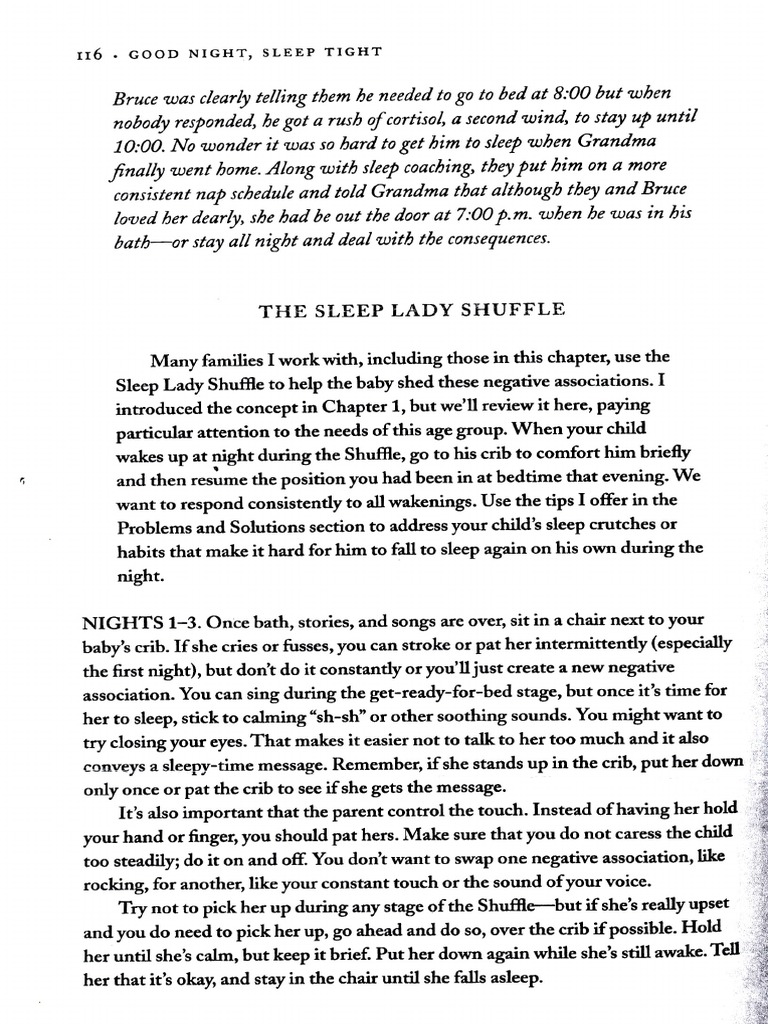 The Sleep Lady Shuffle PDF