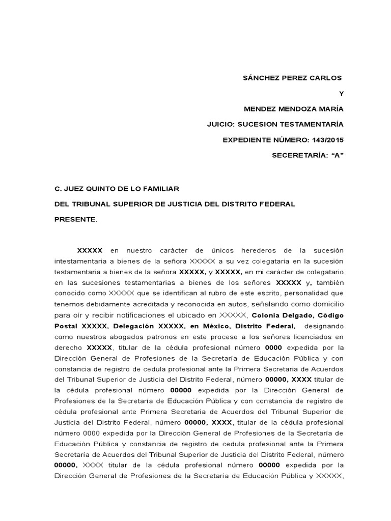 Autorizacion Judicial Venta Inmueble | PDF | Legado | Herencia
