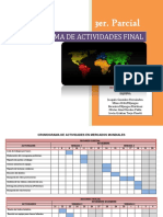 Cromograma de Actividades Final