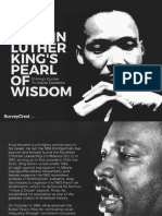 Martin Luther King'S Pearl of Wisdom