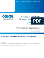 Sesión 6 Generación Distribuida El Caso de Estados Unidos de América