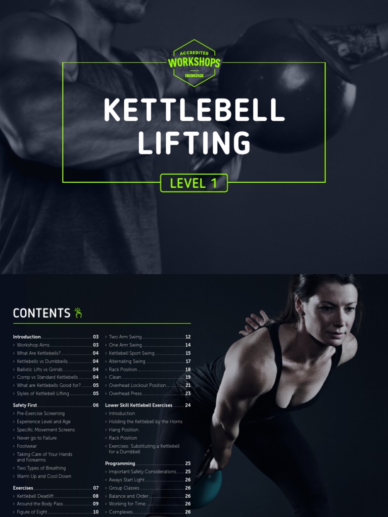 Kettlebell Lifting L1 Manual | PDF