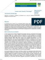 Tres Criterios para Diferenciar Entre Ciencia y Tecnología PDF