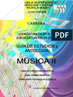 Antologia de Musica II Semestre 3 Verano 2013
