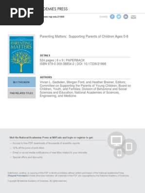 Supporting Parents Of Children Ages 0 8 Parenting - 
