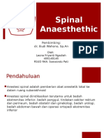 Spinal Epidural