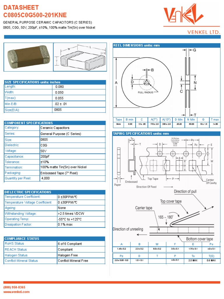 Reel Dimensions Units: MM: T Max G N Min D Min A (13