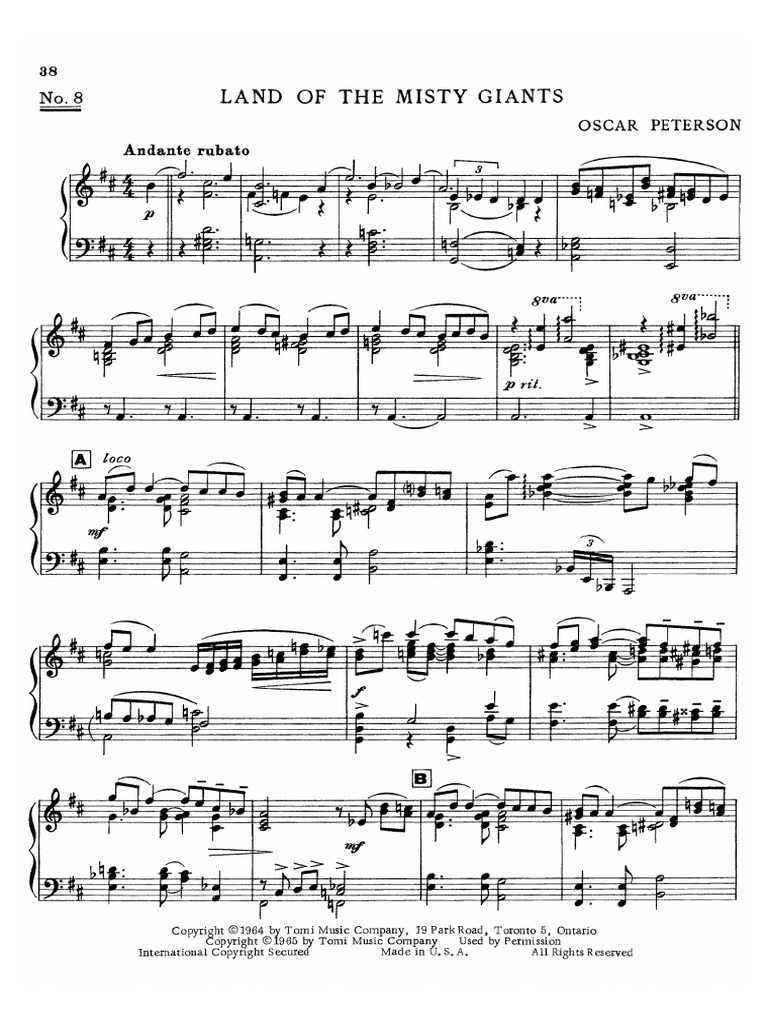 Oscar Peterson Trio, The - Canadiana Suite (Artist Transcription