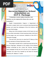 Download Narrative Report on School Orientation on DCP E by PrenzaElementarySchool SN337507601 doc pdf