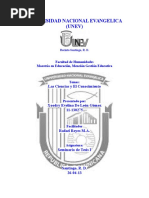 Las Ciencias y El Conocimiento