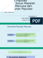 Dinamika Populasi Manusia, Solusi Masalah