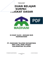 Panduan Belajar Surpac Tingkat Dasar