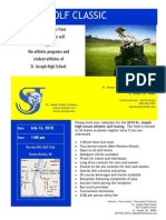 2010 Golf Outing Flyer