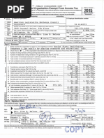 2015 ALEC IRS Form 990