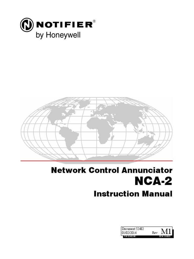 NCA 2 Instruction Manual 52482 | Smoke | Electrical Engineering | Free