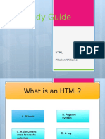 Mikalen1b HTML My Study Guide