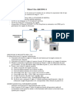 Traccia Progetto Gruppo 3