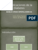 Complicaciones de La Diabetes