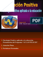 Psicologia Positiva Educacion