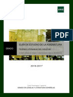Teorías Lit. s.xx..Guía II. 2016-2017