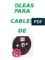 Mec 292 Apunte de Poleas para Cable de Acero