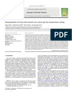 Retrogradation of Waxy and Normal Corn Starch Gels by Temperature Cycling 2010 Journal of Cereal Science