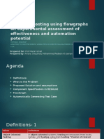 Black-box Testing Using Flowgraphs