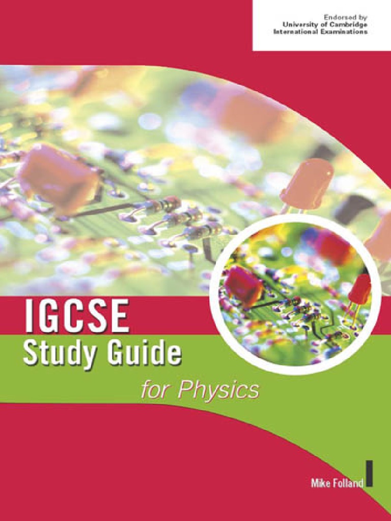 Cambridge IGCSE Study Guide For Physics | PDF | Pressure | Gases