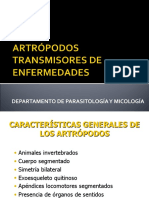 Artropodos Transmisores de Efermeades