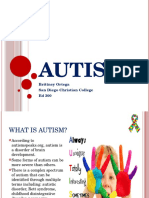 Autism: Brittney Ortega San Diego Christian College Ed 300