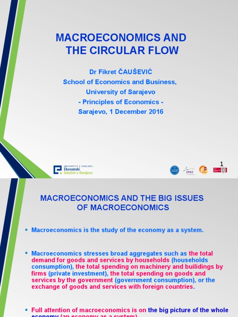 Macroeconomics and The Circular Flow | PDF | Gross Domestic Product ...