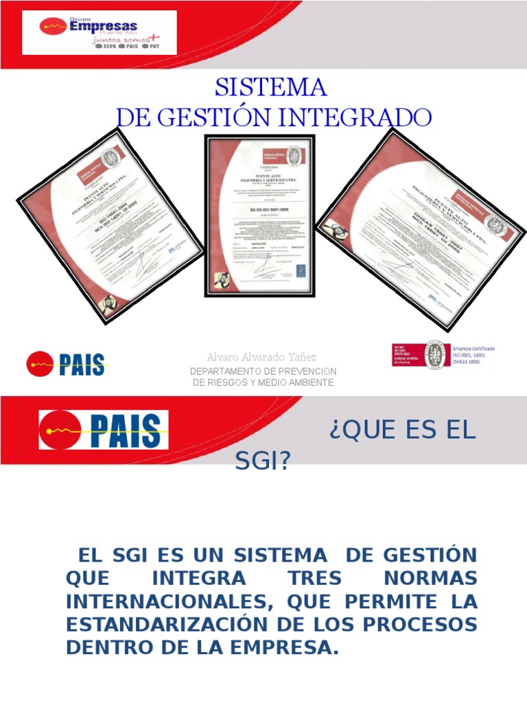 Sistema de Gestion Integrado 2012 | PDF | Business | Negocios (general)