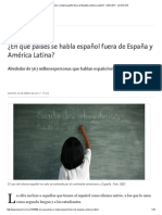 ¿En qué países se habla español fuera de España y América Latina.pdf