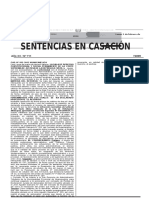 Sentencias de Casacion Peru