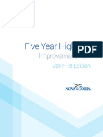 5-Year Highway Improvement Plan 2017-18