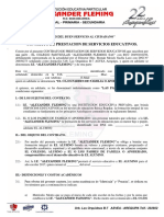 Contrato Prestacion Servicios Matricula 2017 2