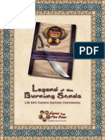 Legend of The Burning Sands - 4th Edition Conversion