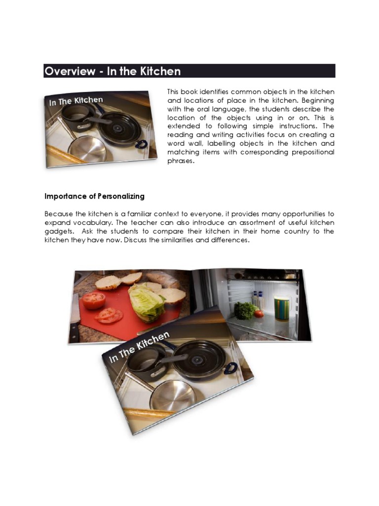 Overview in The Kitchen | PDF