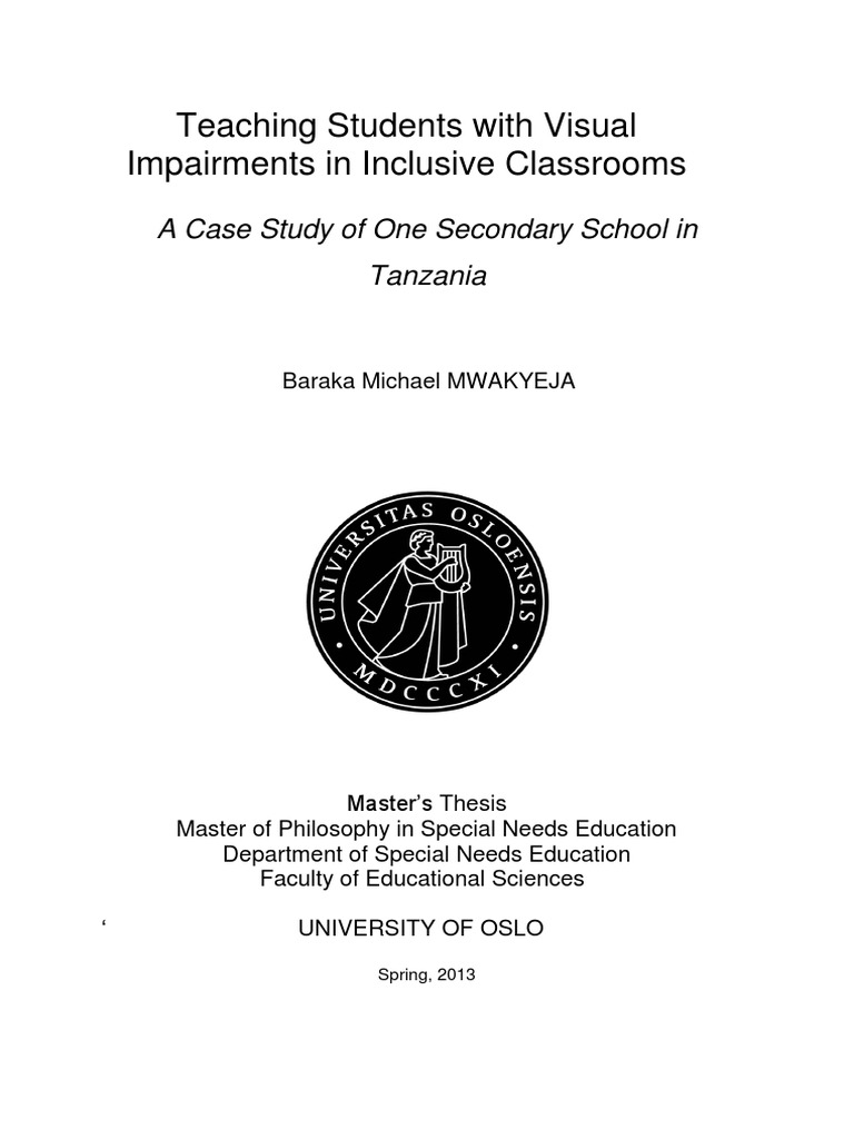 Teaching students with visual impairments in inclusive classrooms picture