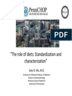 Gary Wu - The role of diets: standardization and characterization