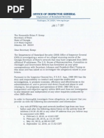 Signed Letter To Kemp Re Georgia Secretary of State Network