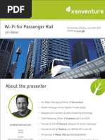 Wi-Fi For Passenger Rail