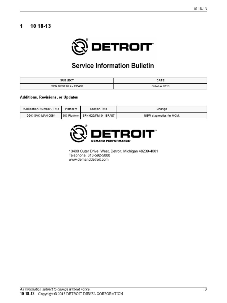 SPN 625/fmi 9 Epa07 PDF Electrical Connector Electrical Engineering