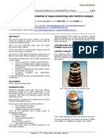 HVDC Power Cables: potential of superconducting and resistive designs