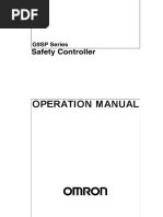 Z922-E1-03+G9SP+Operation Manual