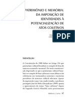 Politicas Culturais Do Governo Lula/Gil: Desafios e Enfrentamentos