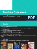 Teaching Resources EDCI Website