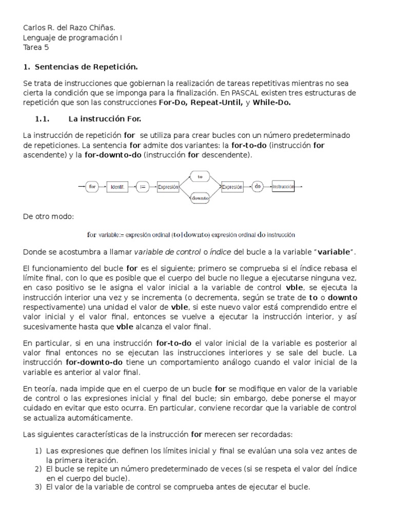 Sentencias Básicas de Programación | PDF | Ingeniería Informática